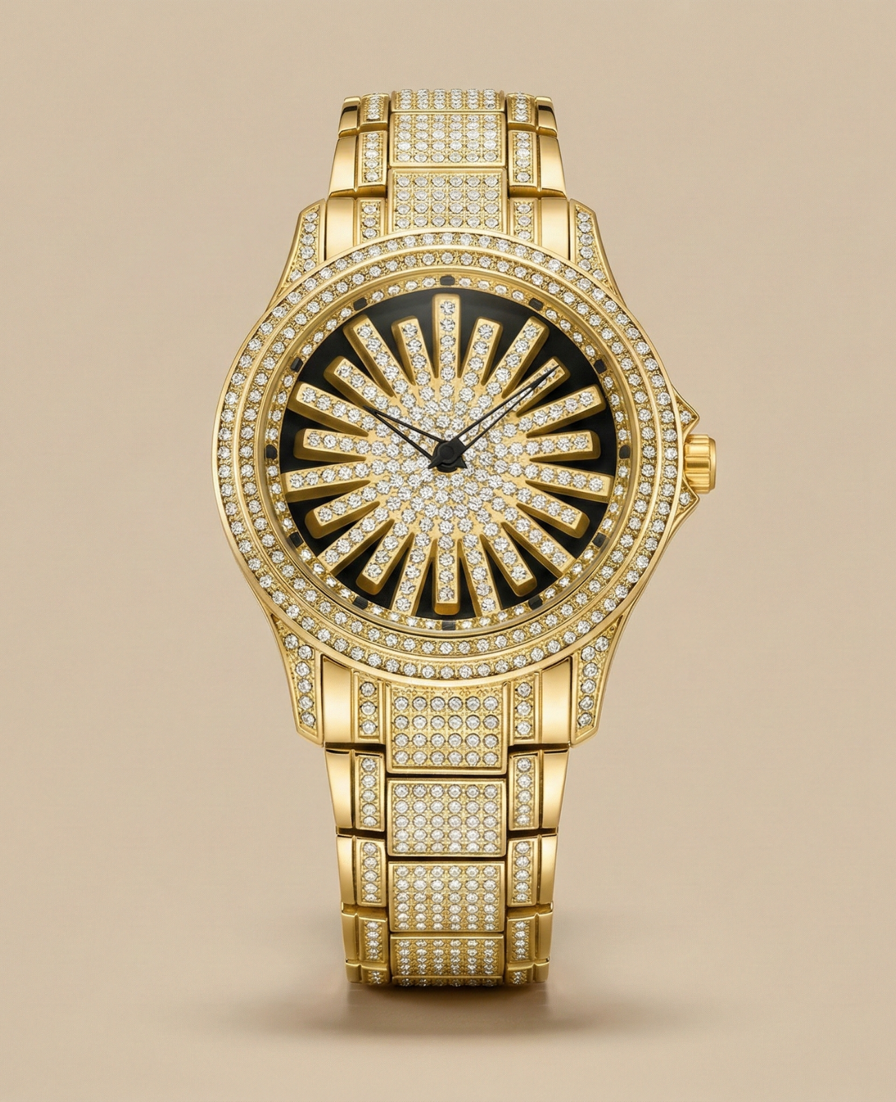 Soleil Doré - Montre de Luxe